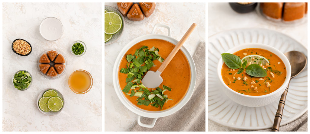 Simple Thai Soup Recipe with Evive Cubes